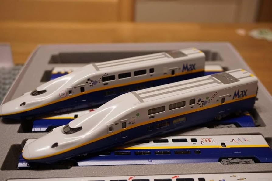 KATO E4系 「ＭＡＸ」 上越新幹線 Suicaラッピング仕様 8両編成 Amazon.co.jp: KATO E4系 「MAX」 上越新幹線 Suica